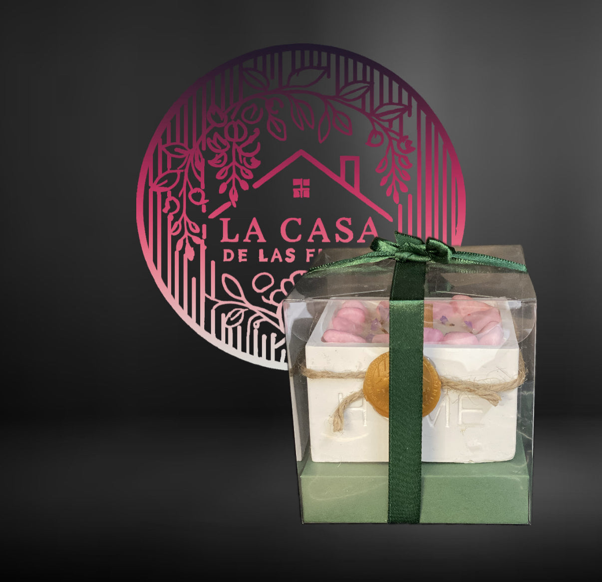 Handmade HOME Candle by La Casa de Las Flores