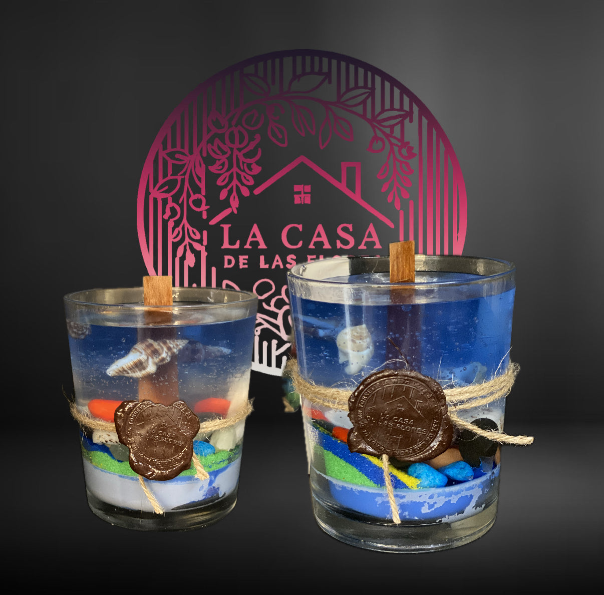 Mediterranean Sea Candle by La Casa de Las Flores
