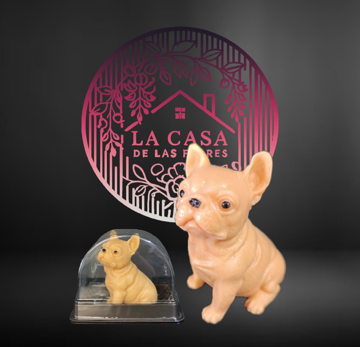 French Bulldog Dog-Shaped Soap