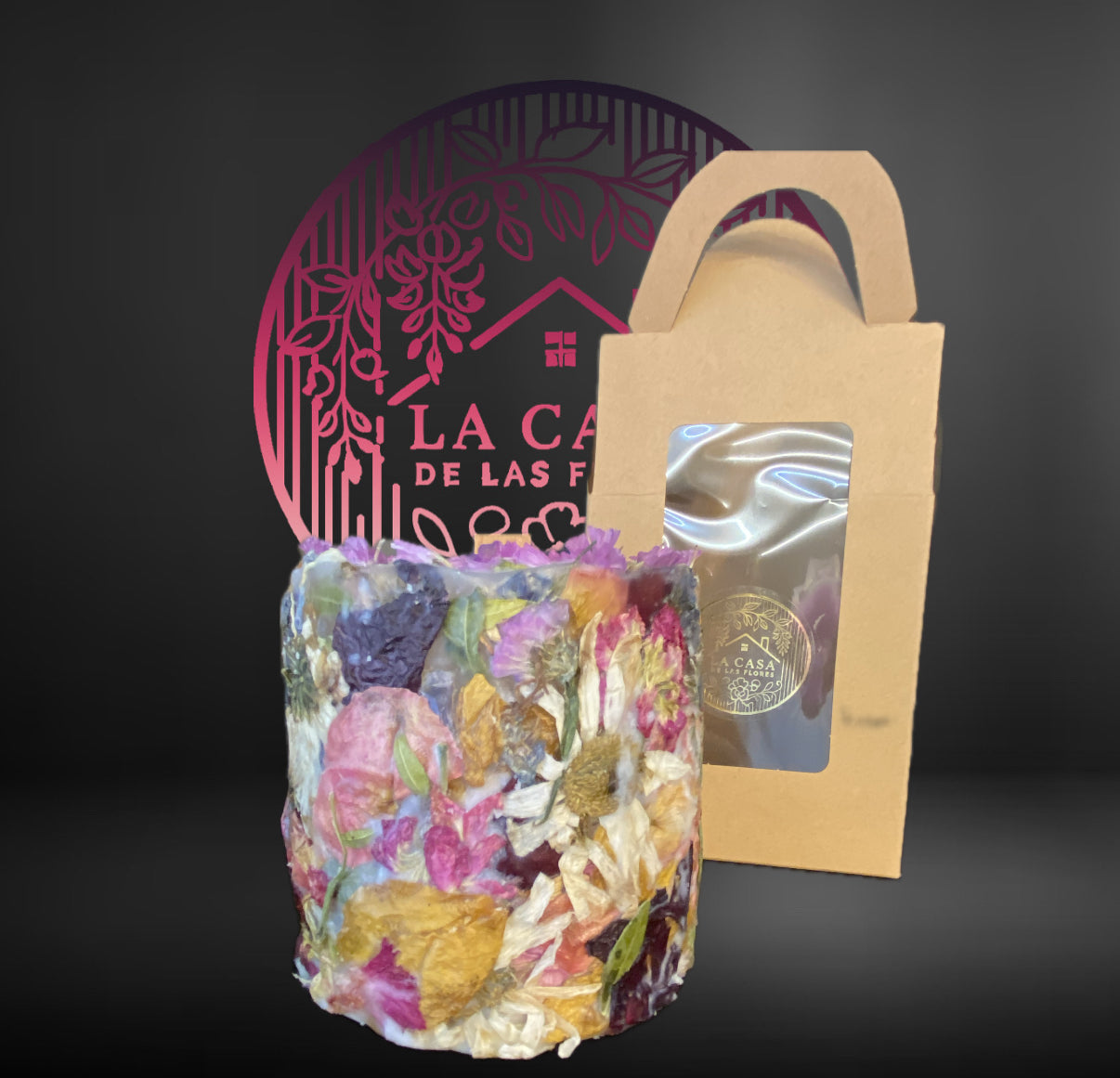 Handmade Botanical Candle – Floral & Fresh – 50h Burn