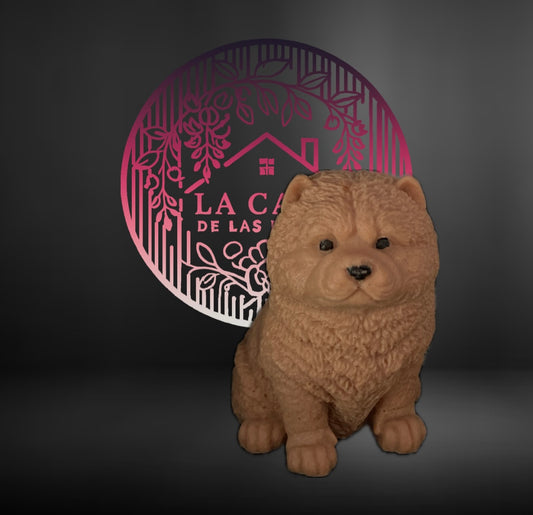 Chow Chow Dog-Shaped Soap