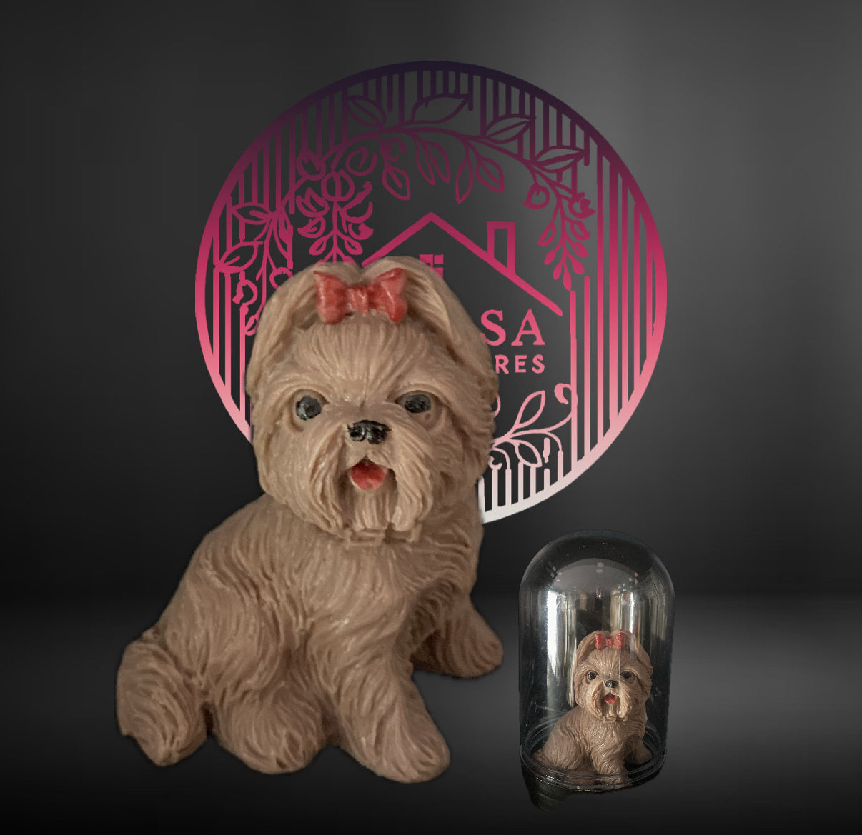 Maltipoo Dog-Shaped Soap