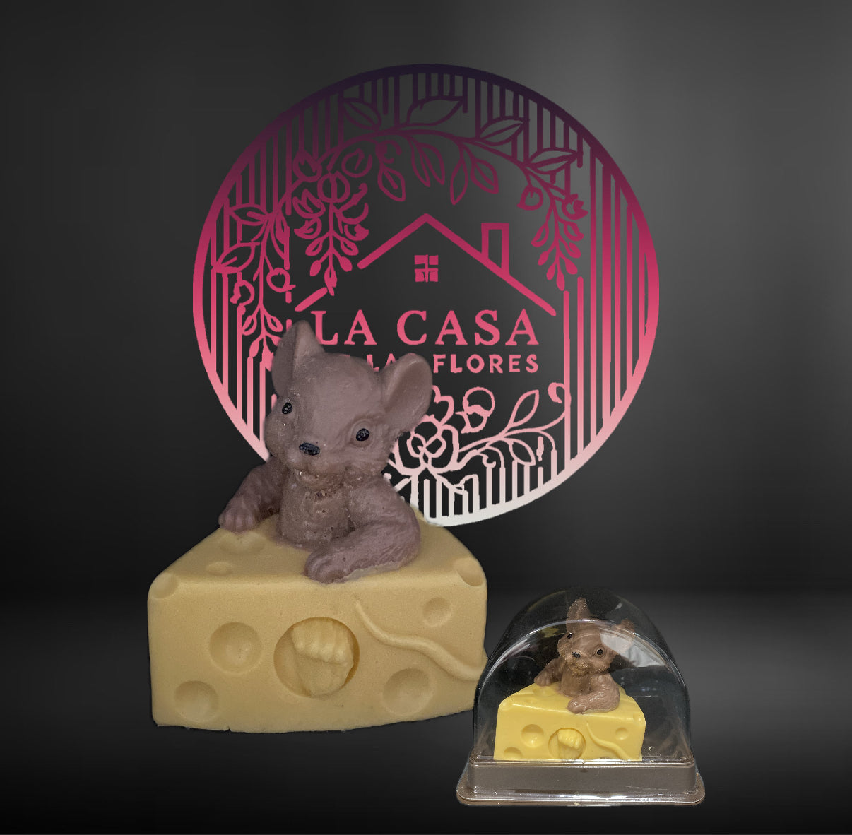 Handmade Cheese mouse Shaped Soap