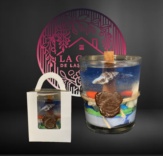 Mediterranean Sea Candle by La Casa de Las Flores